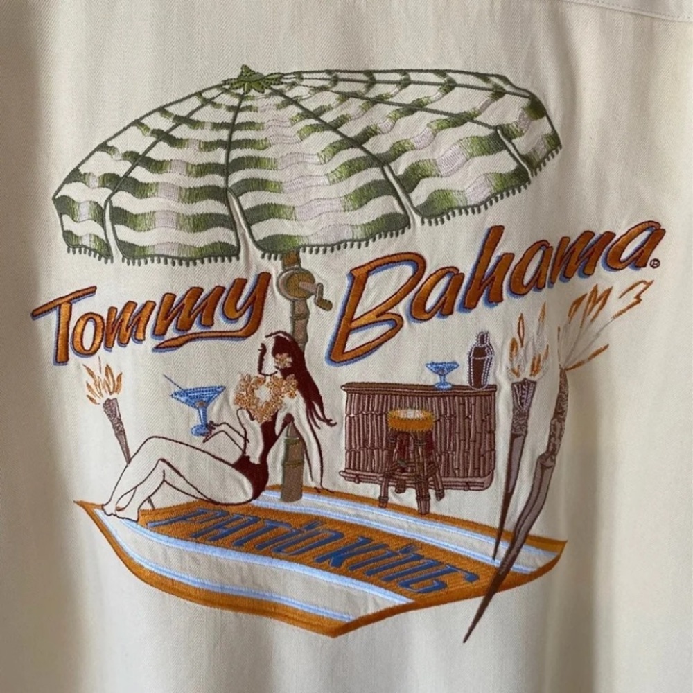 Tommy Bahama Silk Panelback Camp Shirt